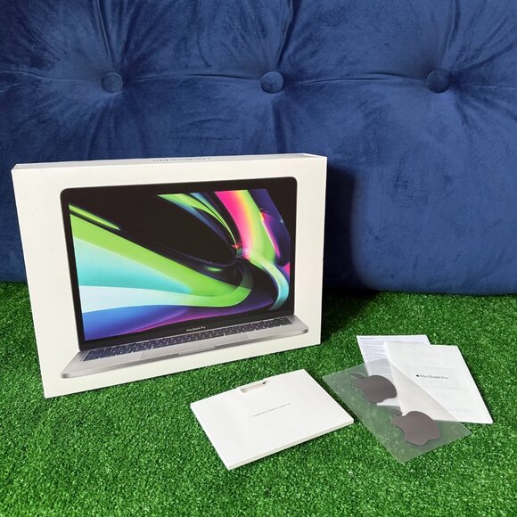 Apple MacBook Pro 13" A2338 M1 2020 Packaging EMPTY BOX ONLY+ 2 Apple Stickers